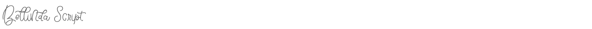 Bellinda Script Bellinda Script.ttf font preview
